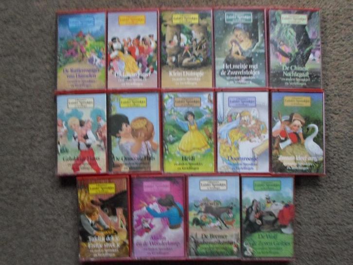 Cassette   bandjes.   Sprookjes    en  Kerst   met  Paulus., Cd's en Dvd's, Cassettebandjes, Gebruikt, Voorbespeeld, Overige genres