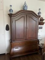 Donker eiken ( kleur 50 ) kabinet kast, Antiek en Kunst, Antiek | Meubels | Kasten, Ophalen of Verzenden
