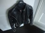 Restyle dames leren motorjas maat 36 Small met voering zwart, Motoren, Kleding | Motorkleding, Ophalen, Tweedehands, Dames, Jas | leer