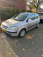 Hyundai Getz 1.3 3DRS AUT 2003 Grijs Uniek 82363 km, Auto's, Metallic lak, 1700 kg, 4 cilinders, Overige bekleding