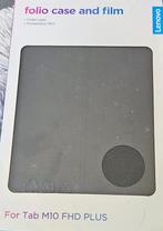 Lenovo Tab M10 FHD Plus Folio Case + Film, Computers en Software, Tablet-hoezen, Nieuw, Bescherming voorkant, Tab M10 FHD Plus