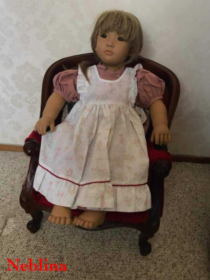 Anette himstedt pop genaamd NEBLINA, Verzamelen, Poppen, Zo goed als nieuw, Pop, Ophalen