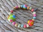 kind armbandje houten kralen, Sieraden, Tassen en Uiterlijk, Kindersieraden, Ophalen of Verzenden, Zo goed als nieuw, Overige kleuren