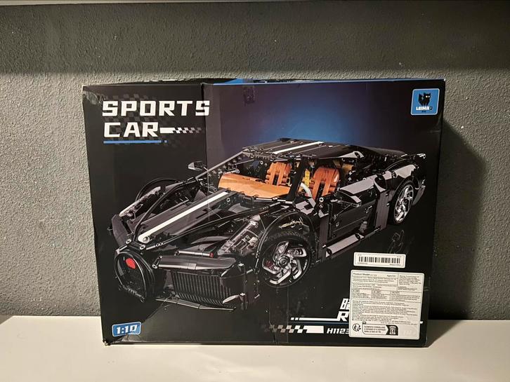 Auto LEGO set Bugatti (lees beschrijving!), Hobby en Vrije tijd, Modelbouw | Auto's en Voertuigen, Nieuw, Auto, Groter dan 1:32