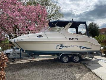 Saver 650 cabin, Yamaha 60pk 4T high trust! Incl. Trailer!!