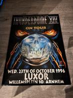 Thundedome XIV on tour poster, Ophalen of Verzenden, Zo goed als nieuw, Rechthoekig Staand, Muziek