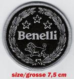 BENELLI logo Patch zwart voor Leoncino TRK 502 702 800 752, Ophalen of Verzenden, Nieuw