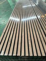 Natuurlijk eiken akoestische wandpanelen lattenwand 300 x 60, Ophalen of Verzenden, Nieuw, Hout, 20 tot 50 mm