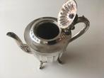 Verzilverde theepot, Antiek en Kunst, Antiek | Goud en Zilver, Ophalen of Verzenden, Zilver