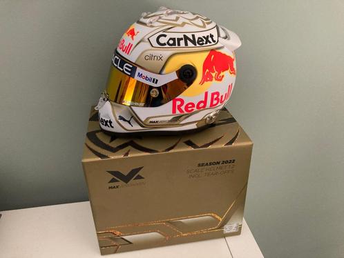 ✅ Max Verstappen 1:2 helm 2022 Fanshop Red Bull Racing RB18, Verzamelen, Automerken, Motoren en Formule 1, Nieuw, Formule 1, Verzenden