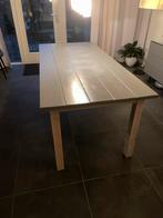 Mooi steiger houten eettafel, Huis en Inrichting, Tafels | Eettafels, Ophalen, 200 cm of meer, 50 tot 100 cm, Vijf personen of meer