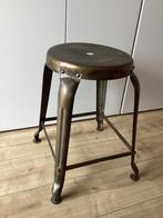 Koperkleurig metalen krukje, Ophalen, Zo goed als nieuw, Overige materialen