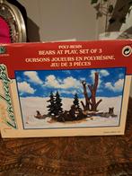 Lemax bears at play Village landscape retired, Ophalen of Verzenden