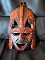 Oud Afrikaans houten Masai Masker, Ophalen of Verzenden