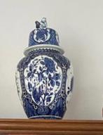 Delftsblauw Kaststel met Deksel, Ophalen of Verzenden