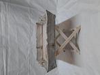 Dienblad met onderstel white wash, Huis en Inrichting, Ophalen of Verzenden, Zo goed als nieuw, Rechthoekig, Hout