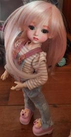 Mooie ooak gecustumized bjd 1/6, hars pop, fullset auto ., Verzamelen, Ophalen of Verzenden, Zo goed als nieuw, Pop