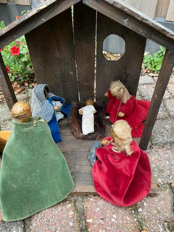 Vintage Kerststal begin jaren zestig. beschikbaar voor biedingen