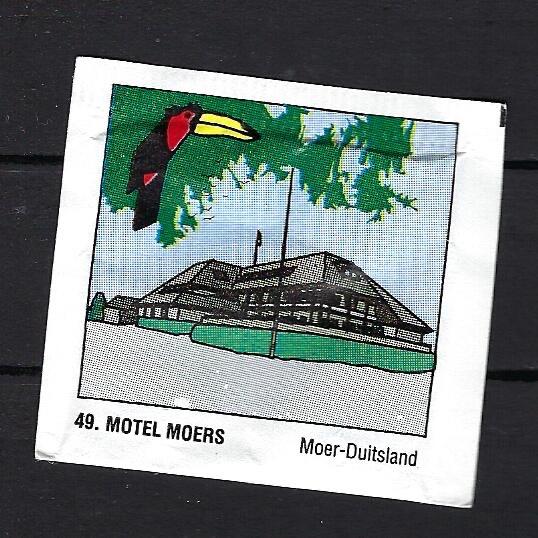 2767 VAN DER VALK 47 Motel Moers Duitsland, Ophalen of Verzenden, Nederland