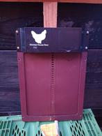 Kippenhok deurtje met lichtsensor, Dieren en Toebehoren, Pluimvee | Toebehoren, Ophalen, Zo goed als nieuw, Kippenhok of Kippenren