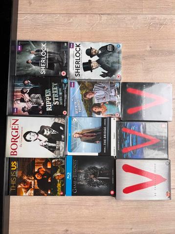 Diverse DVD series beschikbaar voor biedingen
