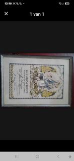 Oud getuigschrift, Antiek en Kunst, Curiosa en Brocante, Ophalen of Verzenden