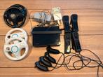 Nintendo Wii met controllers, Mario Cart, wii sportgames, Spelcomputers en Games, Spelcomputers | Nintendo Wii, Ophalen of Verzenden