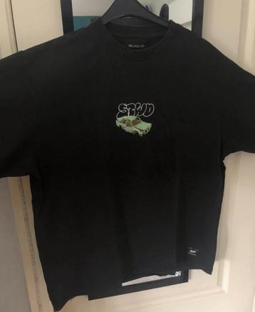 Pull&Bear stwd auto car shirt tshirt M zwart zwarte beschikbaar voor biedingen