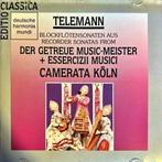Telemann, Camerata Köln – Blockflötensonaten Aus Recorder So, Cd's en Dvd's, Cd's | Klassiek, Gebruikt, Kamermuziek, Ophalen of Verzenden