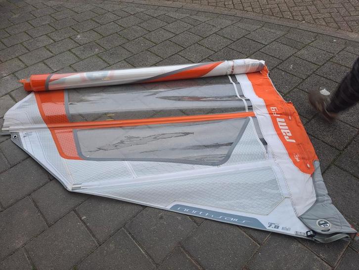 NorthSail Ram F9 7.8m² Windsurf Zeil, Watersport en Boten, Windsurfen, Gebruikt, Zeil, Ophalen of Verzenden