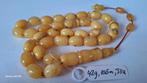Baltische amber barnsteen tesbih ketting, Ophalen of Verzenden, Overige materialen, Ketting
