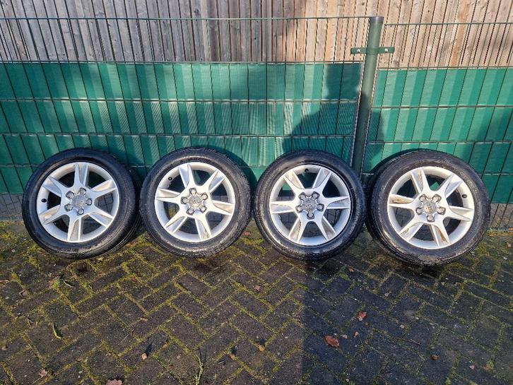 16" originele Audi A3 LM velgenset, Auto-onderdelen, Banden en Velgen, Banden en Velgen, Zomerbanden, 16 inch, 205 mm, Personenwagen