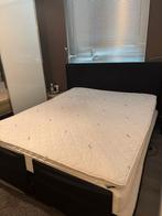 Boxspring, Ophalen of Verzenden, Eenpersoons, Zwart, 200 cm