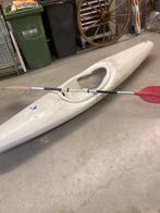 Een persoons Kayak/Kano te koop, Watersport en Boten, Kano's, Ophalen, Gebruikt, Eén persoon, Met peddels