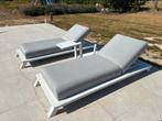 2x Lounge ligbed Flow Crystal daybed, Latour tuinmeubelen, Tuin en Terras, Ligbedden, Ophalen, Zo goed als nieuw