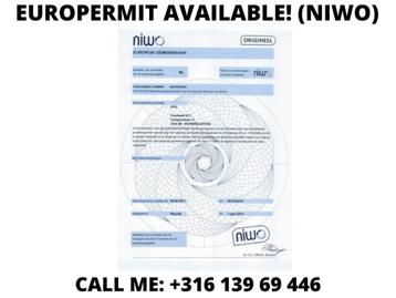 Community Transport Permit – Eurovergunning – NIWO License beschikbaar voor biedingen