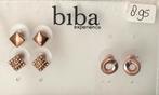 Biba uitstekers Rose-goudkleurig -50%, Sieraden, Tassen en Uiterlijk, Oorbellen, Nieuw, Goud, Ophalen of Verzenden