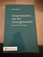 Zwaartepunten van het vermogensrecht, Boeken, Studieboeken en Cursussen, Ophalen of Verzenden, Beta, Zo goed als nieuw, HBO