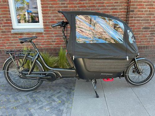 Batavus Fier 2 bakfiets - Bosch 500Wh, Fietsen en Brommers, Fietsen | Bakfietsen, Gebruikt, Overige merken, 2 kinderen, Elektrisch