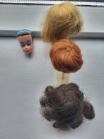 Vintage Barbie hoofd met pruiken, Ophalen of Verzenden, Gebruikt