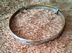 armband bangle vintage inscriptie silverby, Ophalen, Gebruikt, Zilver