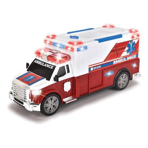 DICKIE TOYS AMBULANCE MET LICHT/GELUID / / VAN 35 VOOR 14.95, Kinderen en Baby's, Speelgoed | Speelgoedvoertuigen, Nieuw, Ophalen of Verzenden