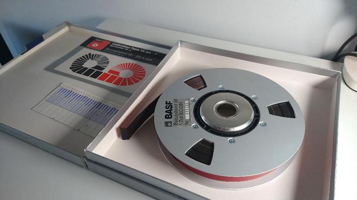 BASF Studio Master 911 Studiorecorder Calibreer tape, Audio, Tv en Foto, Bandrecorders, Onderdeel, Ophalen