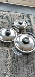 Pannenset AMC, Huis en Inrichting, Ophalen of Verzenden, Rvs, Pannenset