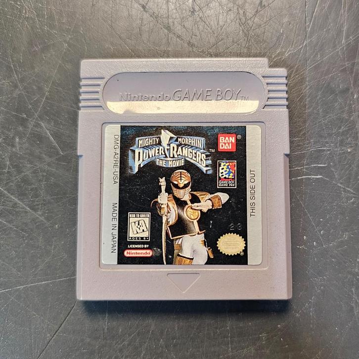 Game Boy Game | Power Rangers The Movie (Losse Cassette) | E, Spelcomputers en Games, Games | Nintendo Game Boy, Zo goed als nieuw