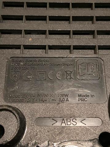 Bosch Accu Boormachine Lader 14,4V 5,0A beschikbaar voor biedingen