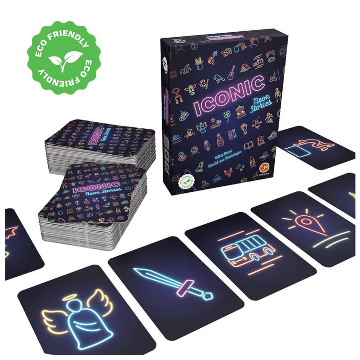 Iconic Neon Stories, Hobby en Vrije tijd, Gezelschapsspellen | Bordspellen, Nieuw, Ophalen of Verzenden