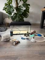 Aquarium 60 liter, Dieren en Toebehoren, Vissen | Aquaria en Toebehoren, Ophalen, Zo goed als nieuw, Leeg aquarium