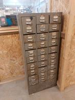 Metalen lade kast, Ophalen