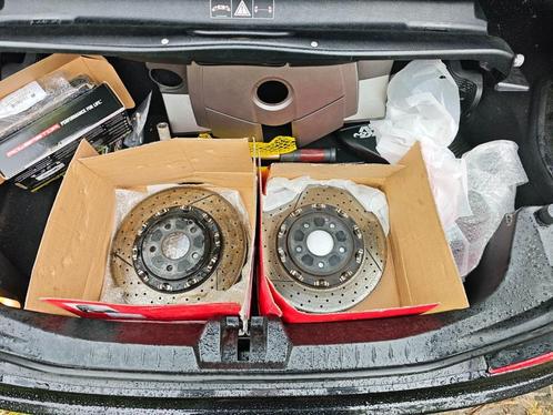 340mm set AMG 2-delige Remschijven (SLK 55 AMG), Auto-onderdelen, Remmen en Aandrijving, Mercedes-Benz, Gebruikt, Ophalen of Verzenden